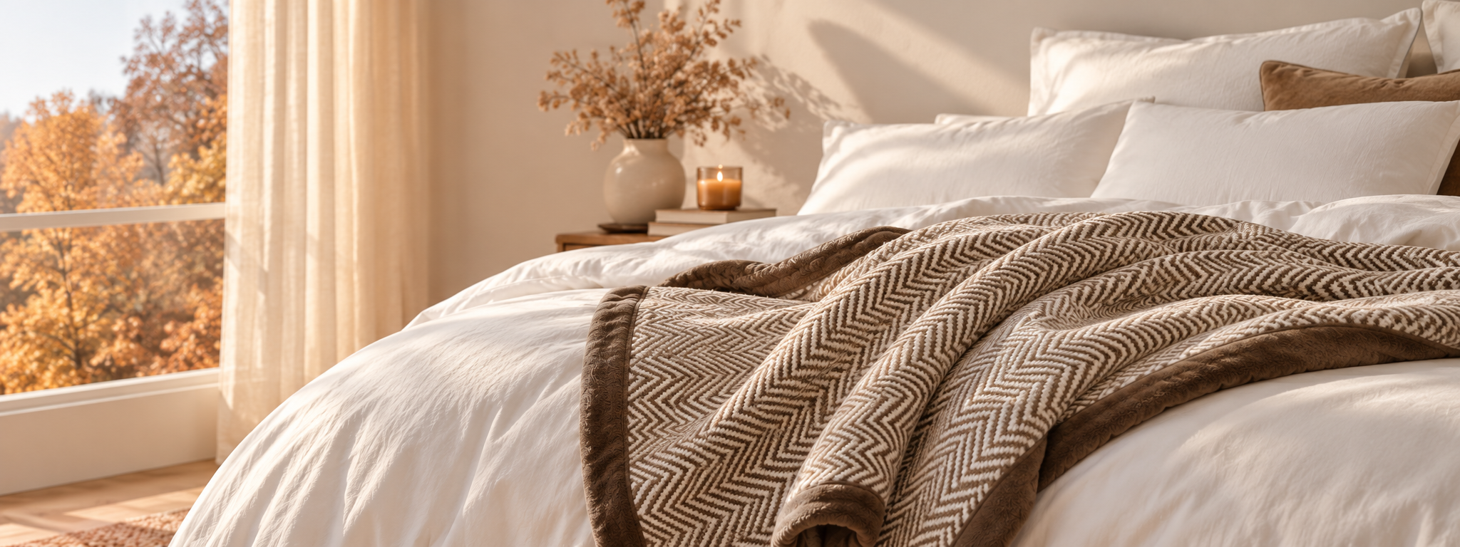 Maison Fil Blanc plaids